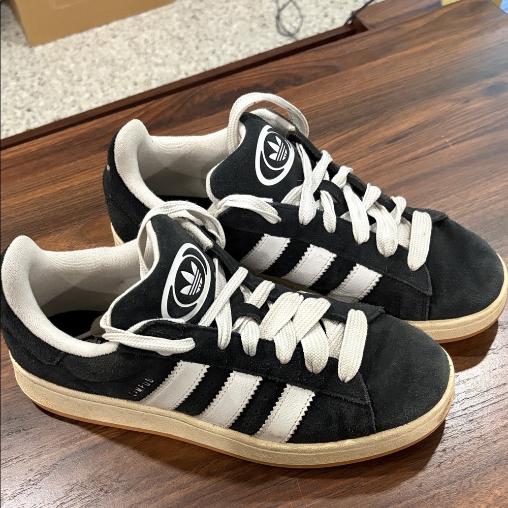 Adidas Campus black/white men’s sz 9